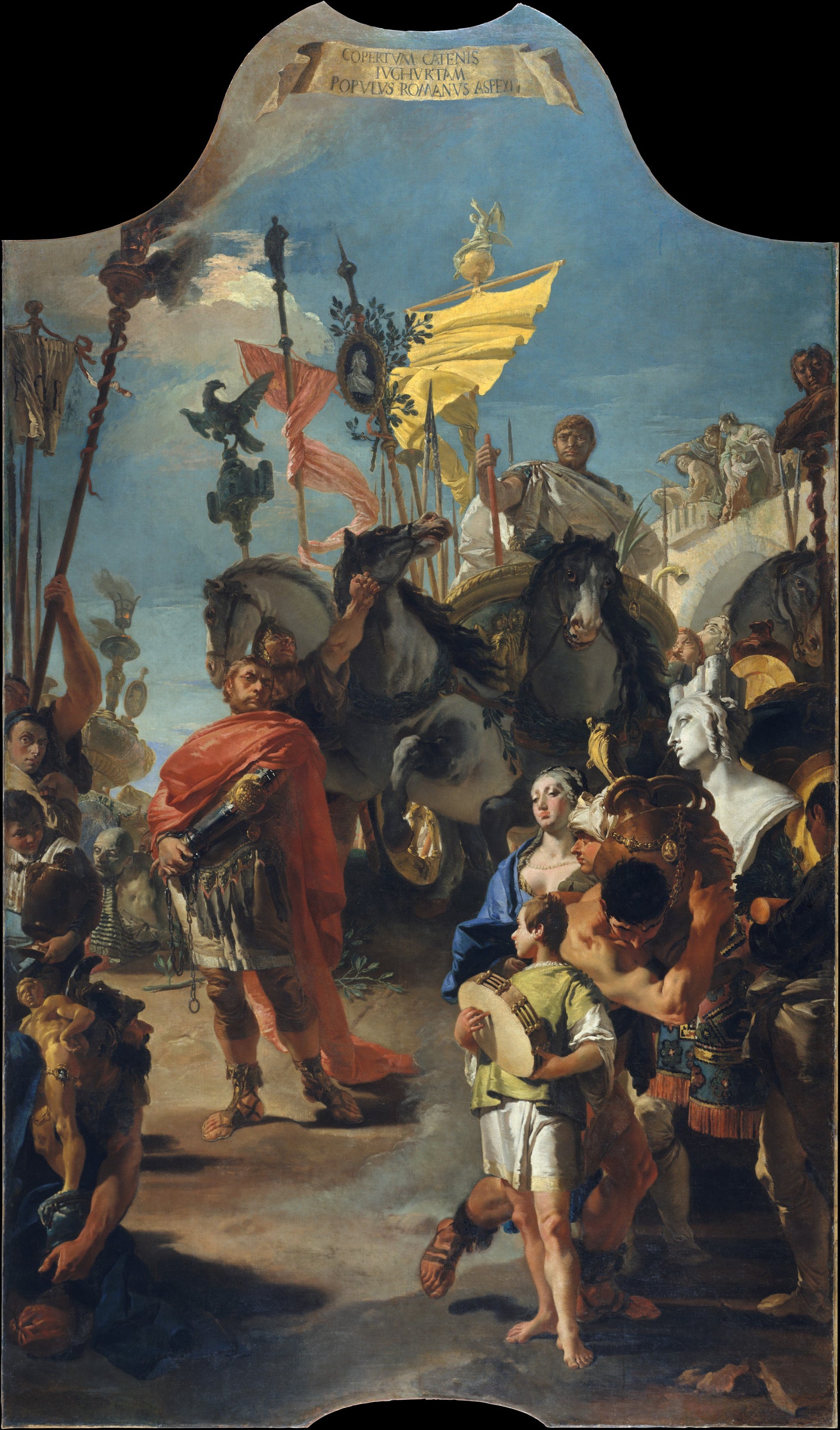 The Triumph of Marius — Museum Quality Canvas Print | Gallerivm