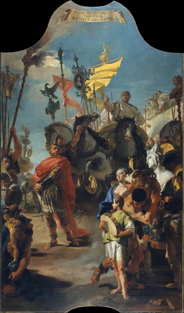 The Triumph of Marius - Giovanni Battista Tiepolo
