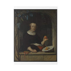 A Woman Seated at a Window 2