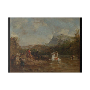 Arabs Crossing a Ford 2