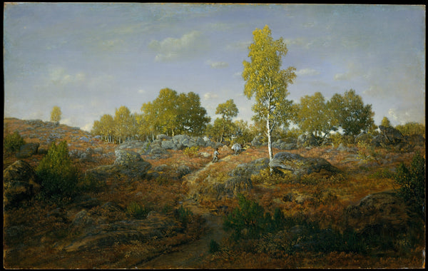 Early Summer Morning in the Forest of Fontainebleau - Théodore Rousseau