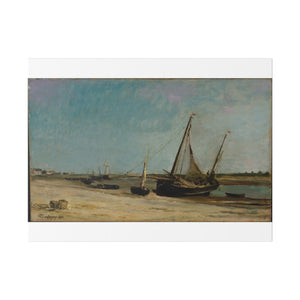 Boats on the Seacoast at Etaples 2