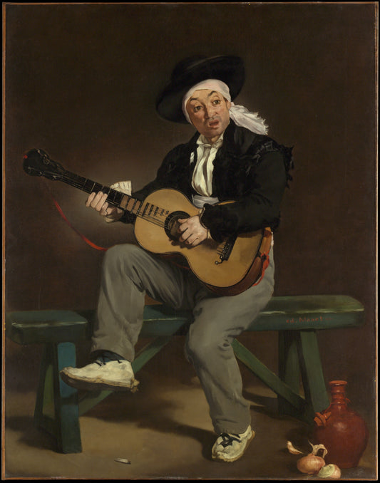 The Spanish Singer - Framed Art Print | Ready to Hang by Wallmood