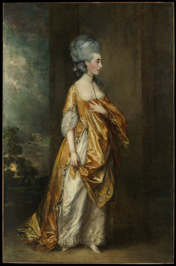 Mrs. Grace Dalrymple Elliott - Thomas Gainsborough