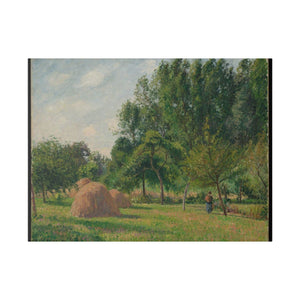 Haystacks, Morning, Eragny - Camille Pissarro 2
