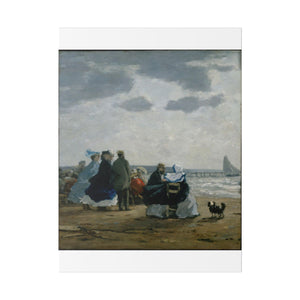 On the Beach, Dieppe - Eugène Boudin 2