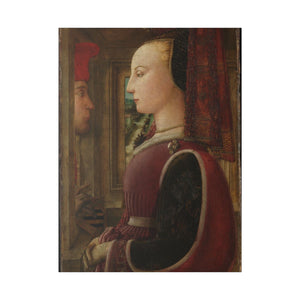 Portrait of a Woman with a Man at a Casement 2