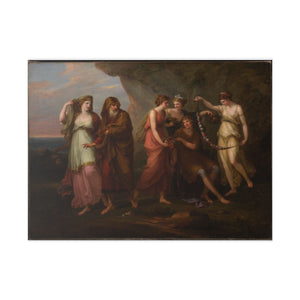 Telemachus and the Nymphs of Calypso - Angelica Kauffmann 2