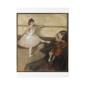 The Dance Lesson - Edgar Degas 2