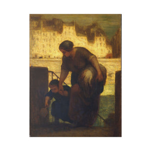 The Laundress - Honoré Daumier 2