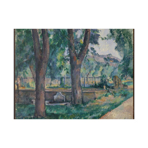 The Pool at Jas de Bouffan - Paul Cézanne 2