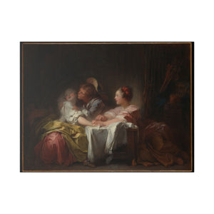 The Stolen Kiss - Jean Honoré Fragonard 2