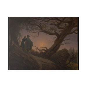 Two Men Contemplating the Moon - Caspar David Friedrich 2