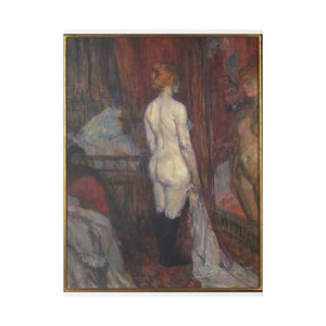 Woman before a Mirror - Henri de Toulouse-Lautrec 2